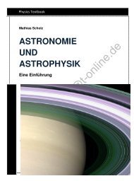 ASTRONOMIE UND ASTROPHYSIK Eine Einführung