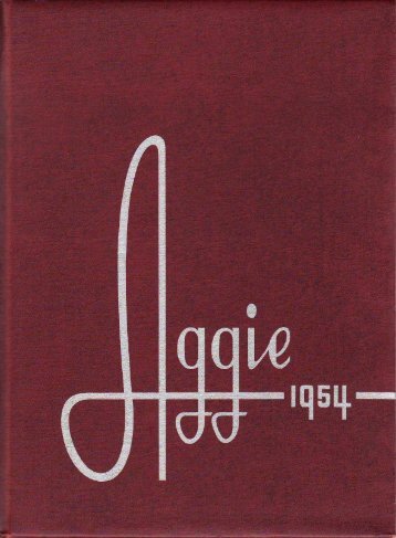 Aggie 1954 - Yearbook