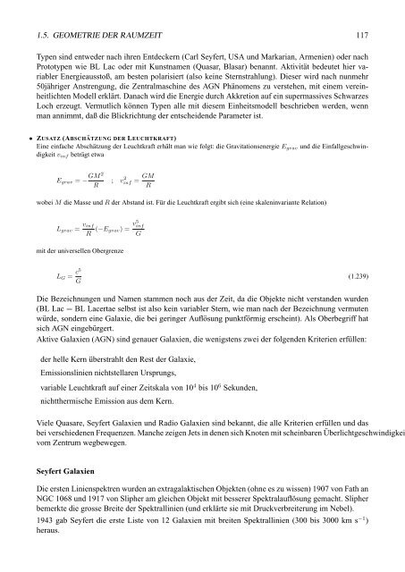 Einfžhrung i n die Astrophysik Teil 1