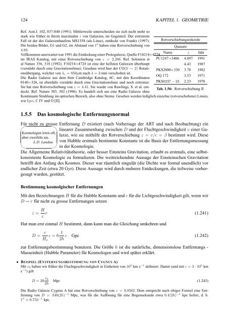 Einfžhrung i n die Astrophysik Teil 1