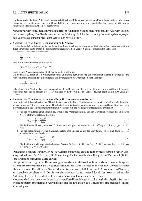 Einfžhrung i n die Astrophysik Teil 1