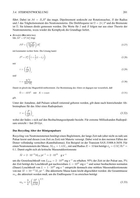 Einfžhrung i n die Astrophysik Teil 1