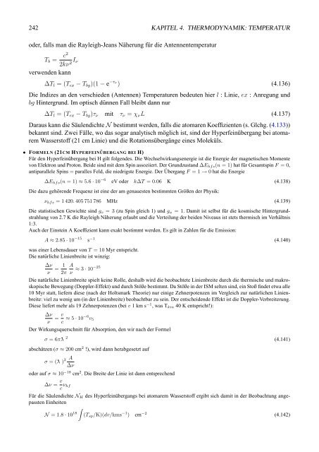 Einfžhrung i n die Astrophysik Teil 1