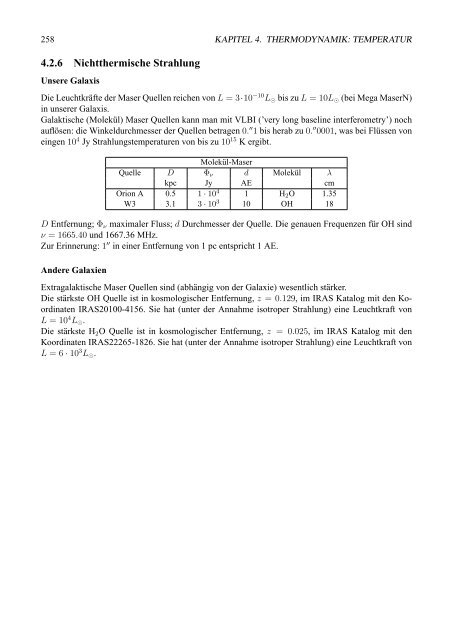 Einfžhrung i n die Astrophysik Teil 1