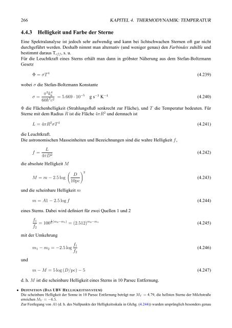 Einfžhrung i n die Astrophysik Teil 1