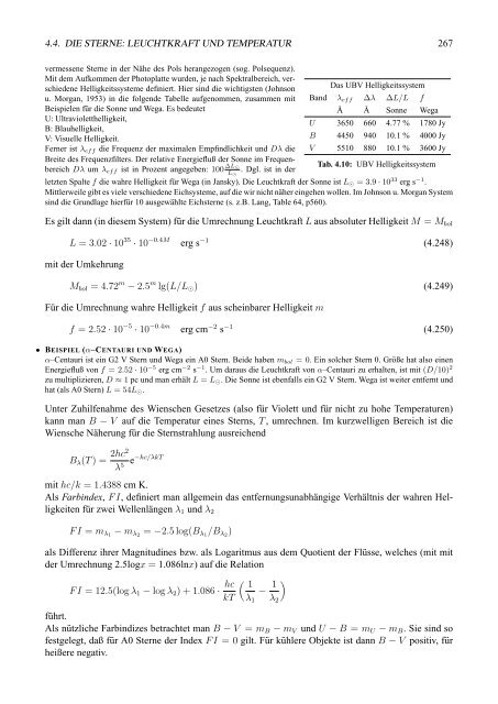 Einfžhrung i n die Astrophysik Teil 1