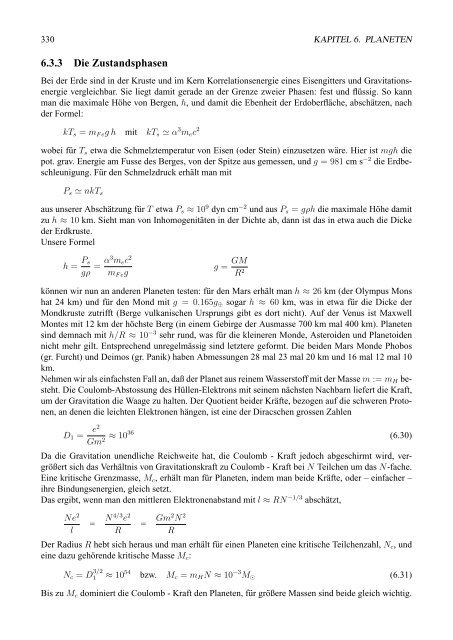 Einfžhrung i n die Astrophysik Teil 1