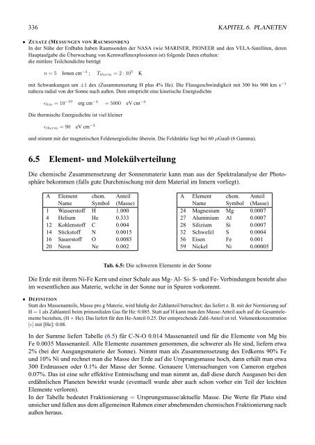 Einfžhrung i n die Astrophysik Teil 1