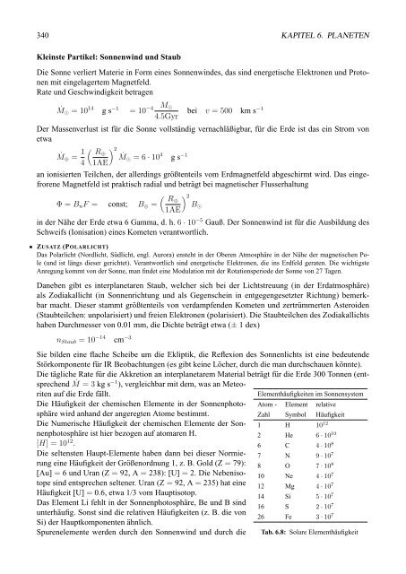 Einfžhrung i n die Astrophysik Teil 1