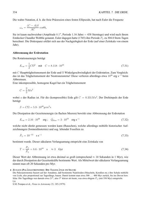 Einfžhrung i n die Astrophysik Teil 1