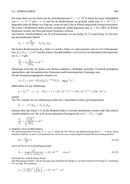 Einfžhrung i n die Astrophysik Teil 1