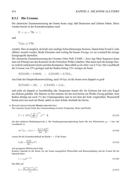 Einfžhrung i n die Astrophysik Teil 1