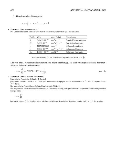 Einfžhrung i n die Astrophysik Teil 1