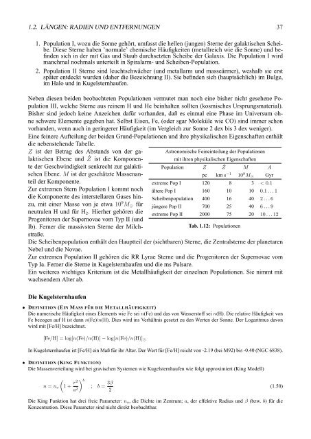 Einfžhrung i n die Astrophysik Teil 1