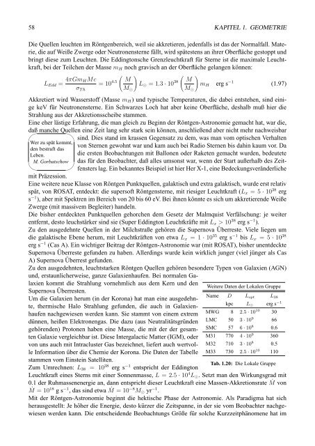 Einfžhrung i n die Astrophysik Teil 1