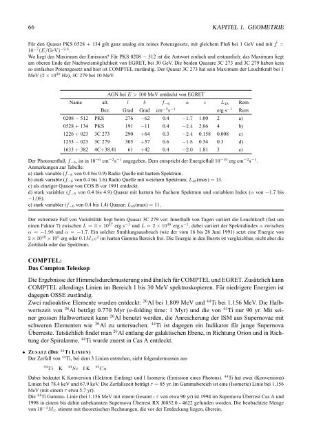 Einfžhrung i n die Astrophysik Teil 1