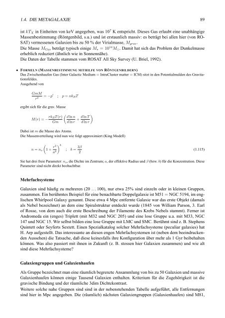 Einfžhrung i n die Astrophysik Teil 1