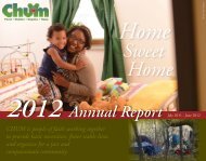 CHUM Annual Report 2012