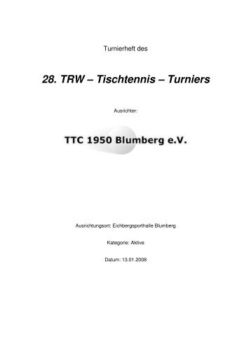 TurnierheftTRW2008.pdf - TTC 1950 Blumberg eV