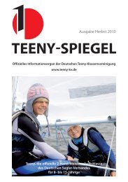 Teeny-Spiegel Herbst 2010 - teeny-segeln.de