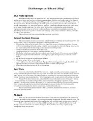 The Dick Notmeyer Glossary pdf - Dan John