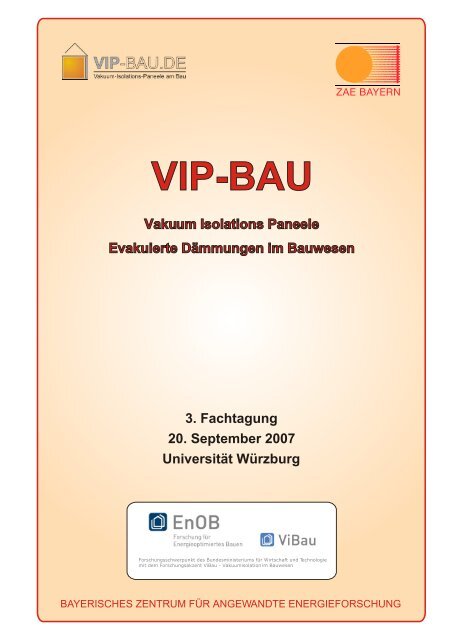 Die allgemeine bauaufsichtliche Zulassung am Beispiel ... - VIP-Bau