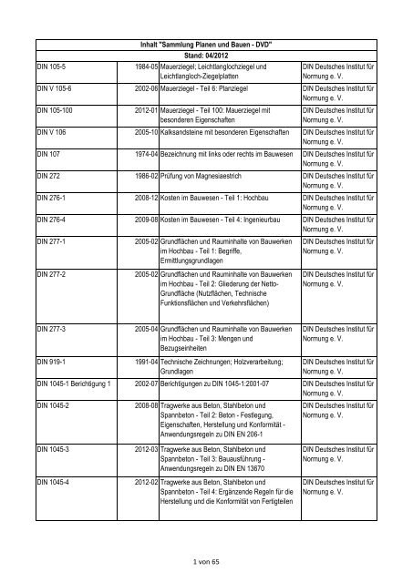 DIN 1055 198405 Mauerziegel; Leichtlanglochziegel und