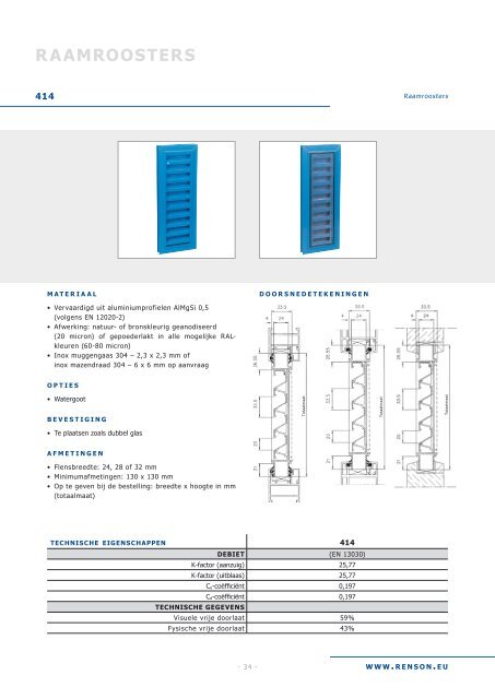 RENSON - Ventilatieroosters - NBD-online