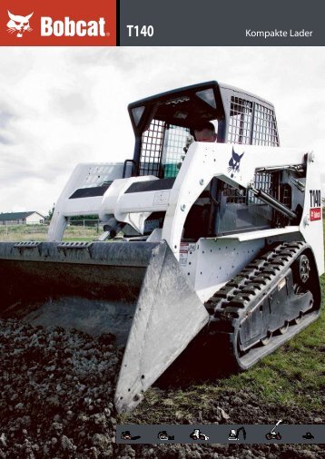 Technische Daten Kompakt-Raupenlader T140 - Bobcat