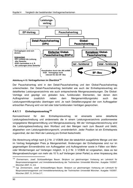 Vergleich bauvertraglicher Regelungsmechanismen - Lehrstuhl für ...