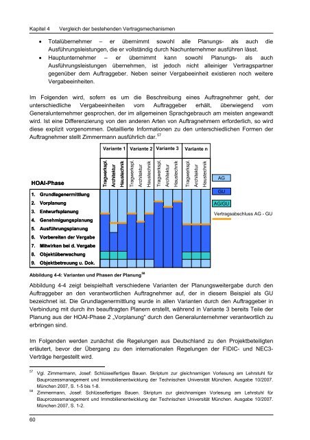 Vergleich bauvertraglicher Regelungsmechanismen - Lehrstuhl für ...