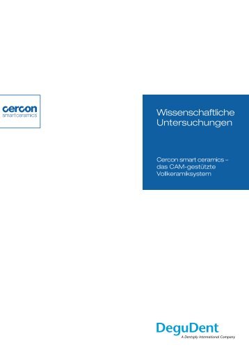 Wissenschaftliche Untersuchung - DeguDent GmbH