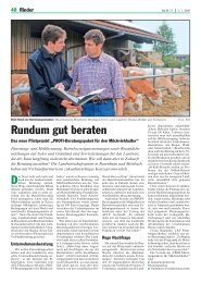 Rundum gut beraten - Pilotprojekt „Profi ... - LKV Bayern