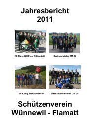 2011 - Schützengesellschaft Wünnewil