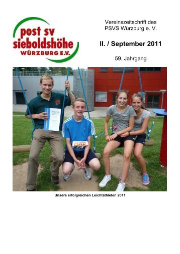 II. / September 2011 - Post SV Sieboldshöhe Würzburg