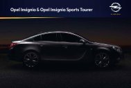 Prospekt Opel Insignia - Garage im Steiger AG
