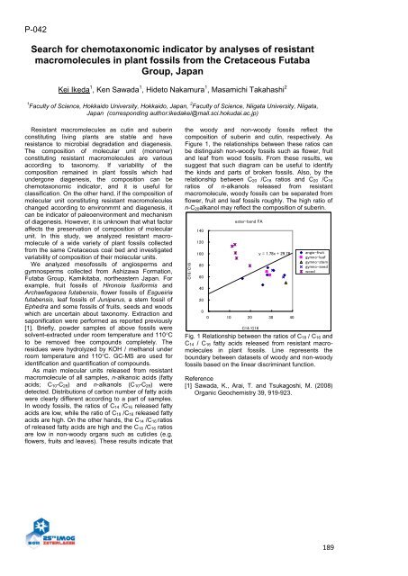 25th International Meeting on Organic Geochemistry IMOG 2011