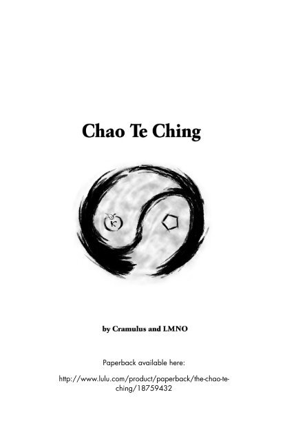 Chao-te-Ching - Principia Discordia