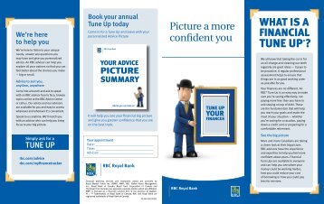 Financial Tune Up – General Advice Brochure ... - RBC Royal Bank