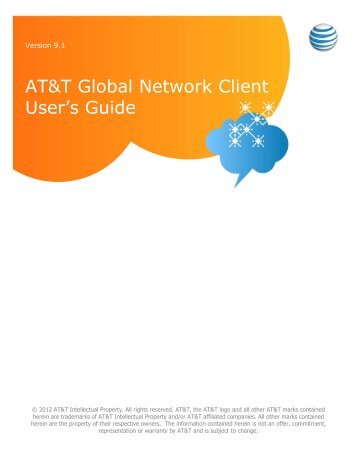 AT&T Global Network Client User's Guide