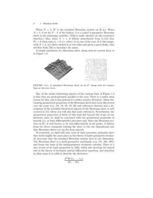 RANDOM FIELDS AND THEIR GEOMETRY