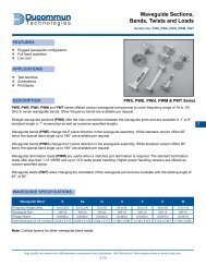 Waveguide Sections, Bends, Twists and Loads