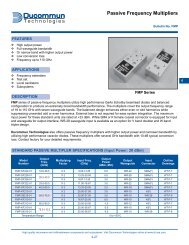 Passive Frequency Multipliers