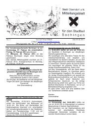 Aktuelles Mitteilungsblatt