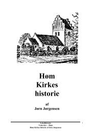 Høm Kirkes historie
