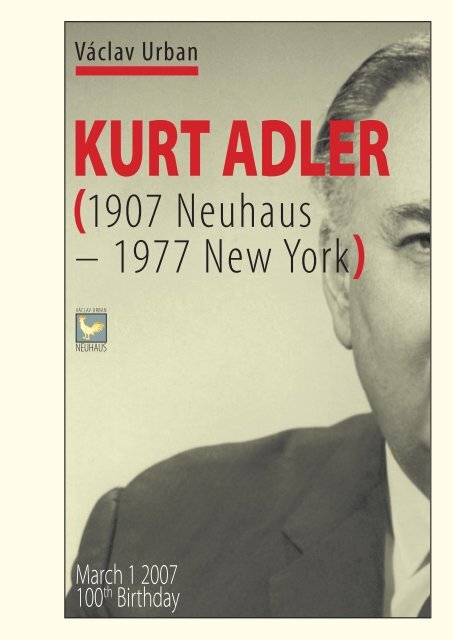KURT ADLER (1907 Neuhaus – 1977 New York)