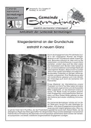 Kriegerdenkmal an der Grundschule erstrahlt in ... - Bermatingen