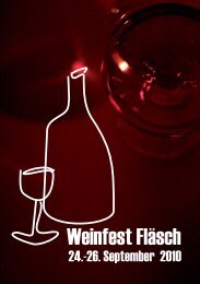 Flyer Weinfest Fläsch (PDF) - Wein Fläsch