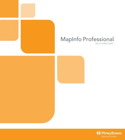 pitney bowes mapinfo