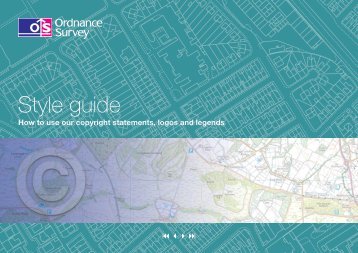 ordnance survey style guide for third parties